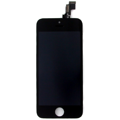 Display NERO iPhone 5C completo di Touch Screen