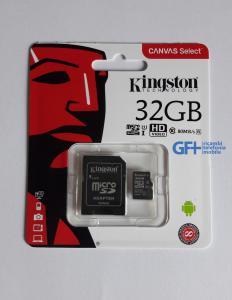 Kingston Micro-SD SDCS/32GB 32Gb Classe 10