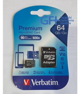 Verbatim Micro-SD SDXC/64GB