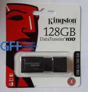Kingston Pendrive Datatraveler 100 G3/128GB