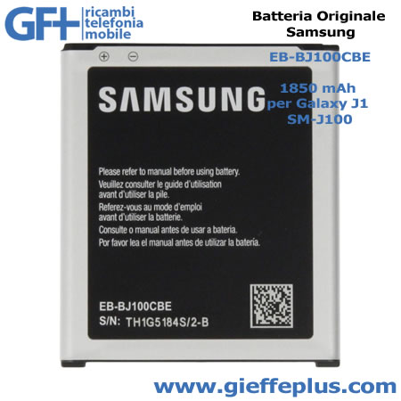 EB-BJ100CBE Batteria Samsung SM-J100 bulk originale
