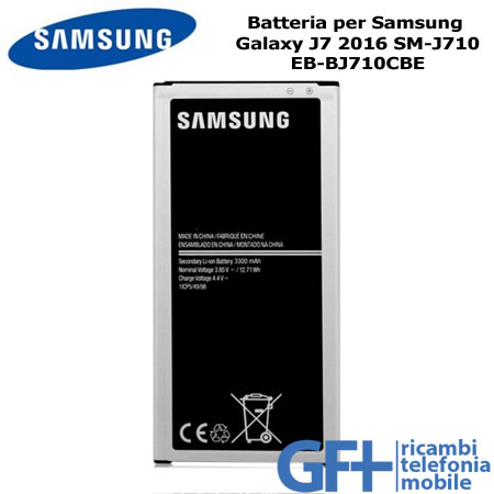 EB-BJ710CB Batteria Samsung Galaxy SM-J710 Bulk