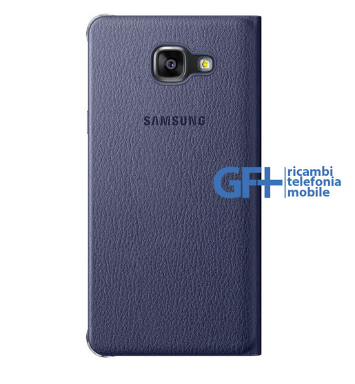 EF-WA510PB Custodia Originale Samsung Flip Wallet Galaxy A5 SM-A510 NERO BLISTER
