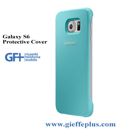 EF-YG920BBEGWW Protective Cover MINT Green Samsung Galaxy S6 Originale Blister