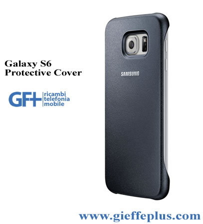 EF-YG920BBEGWW Protective Cover NERO Samsung Galaxy S6 originale blister