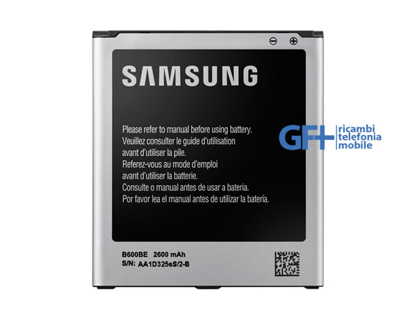 B600BE Batteria Samsung 2600mAh originale Bulk per S4 I9505 I9515 I9500
