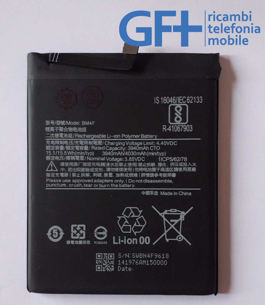 Batteria Xiaomi BM4F per Xiaomi Mi 9 Lite/Mi A3