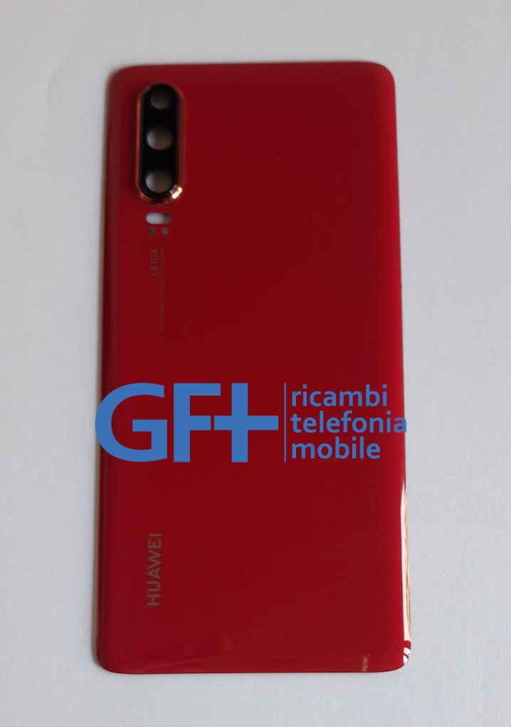 Cover Batteria Huawei P30 Rosso