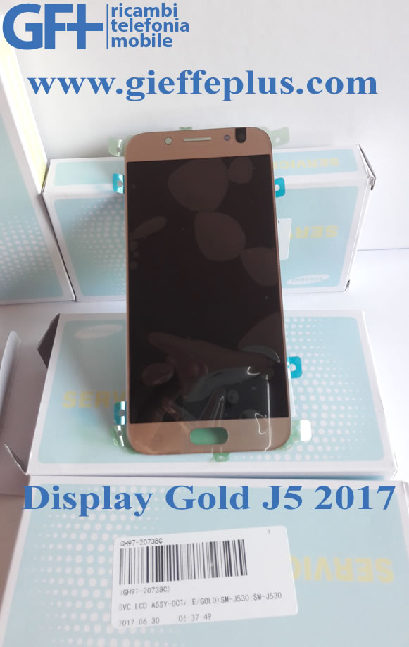 display gold Samsung Galaxy J5 2017 SM-J530F